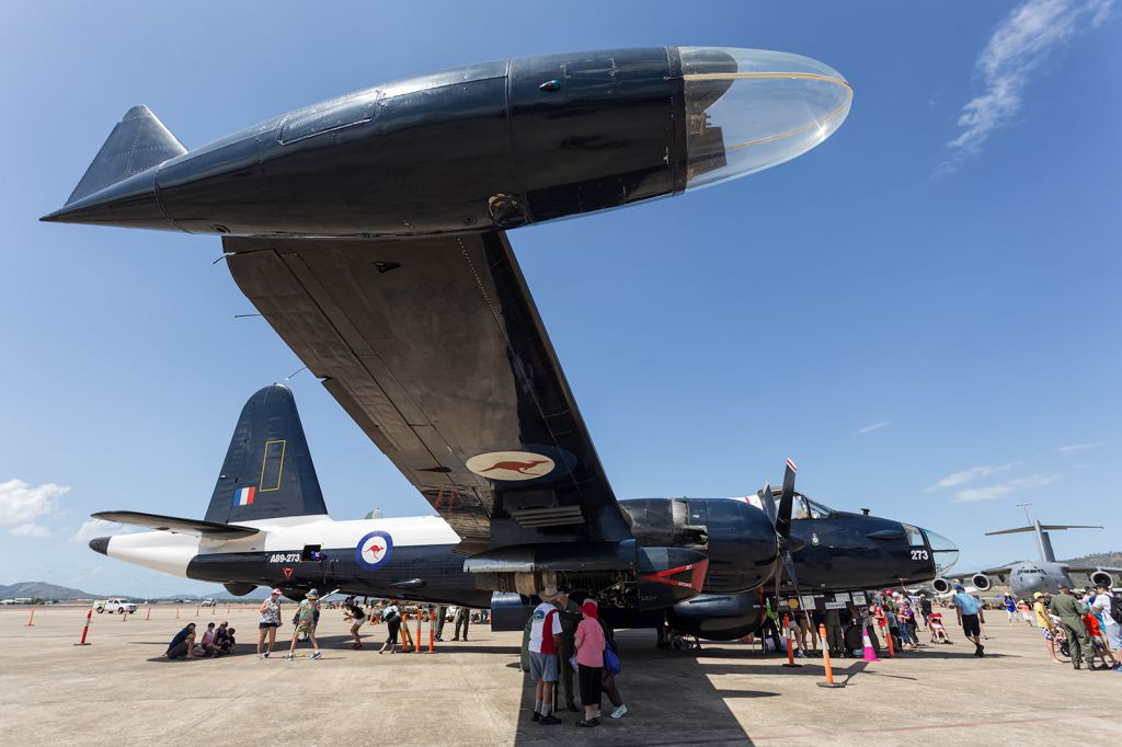 A89273 — - HARS, SP-2H, Neptune MR4, on static display at the RAAF open day.
