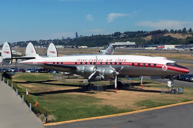 Lockheed EC-121 Constellation (C-FTGE) - L-1049G Super Constellation CF-TGE at Museum of Flight