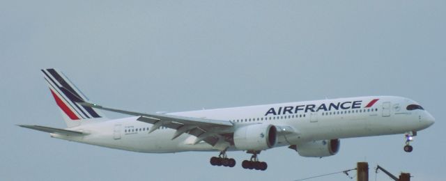 Airbus A350-900 (F-HTYA) - Arriving from Paris,Charles de Gaulle{Roissy}(CDG/LFPG)