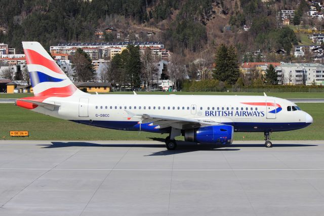 Airbus A319 (G-DBCC)