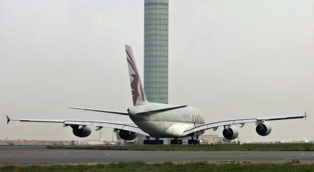 Airbus A380-800 (A7-API) - 3-16-2020