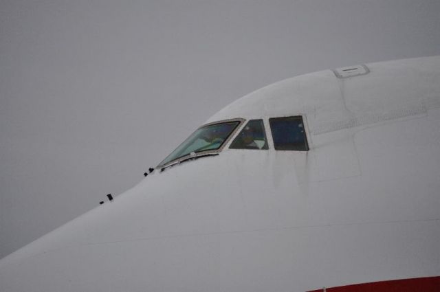 Boeing 747-200 (CKS248) - N715CK parked on ramp at Irving enroute from Belgium to Haitti with relief supplies.