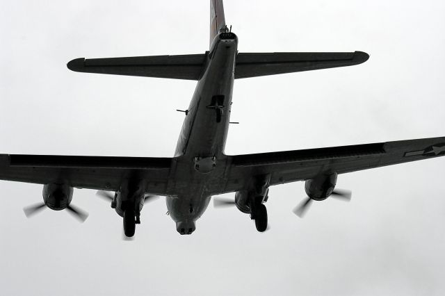 — — - B-17 Thunderbird Overhead