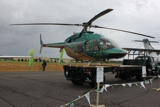 C-GKIN — - Spectacle aérien aéroport des cantons 16-08-2014 Bromont QC.Bell 407