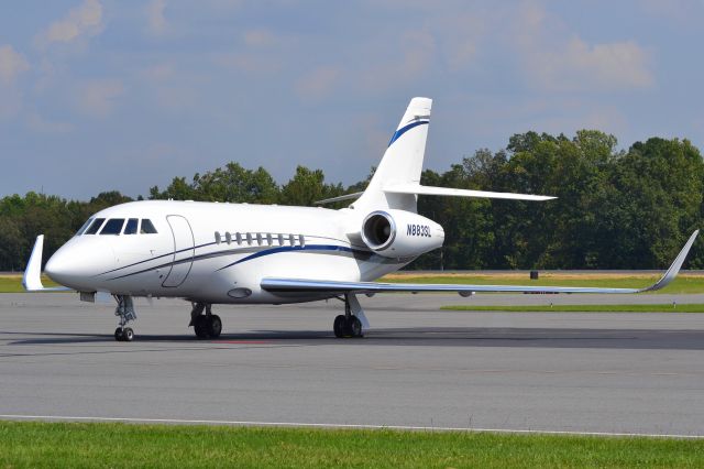 Dassault Falcon 2000 (N883SL) - SL MANAGEMENT LLC at KJQF - 9/21/18