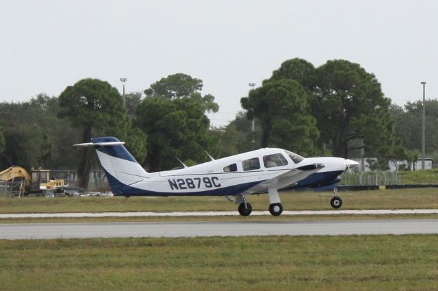 Piper Cherokee (N2879C) - Piper Cherokee (N2879C) departs Sarasota-Bradenton International Airport