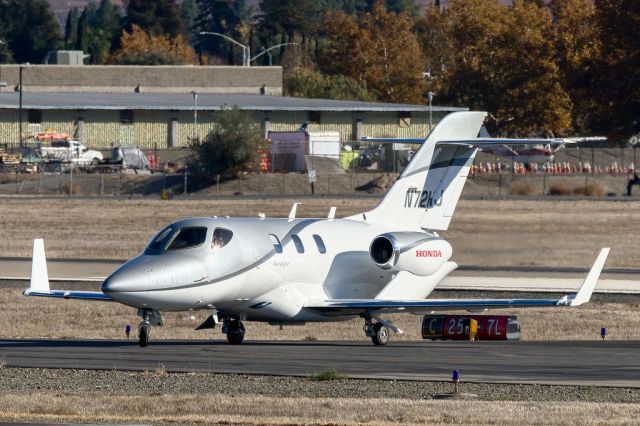 Honda HondaJet (N72HJ) - HondaJet HA-420 at Livermore Municipal Airport, Livermore CA.br /December 2020