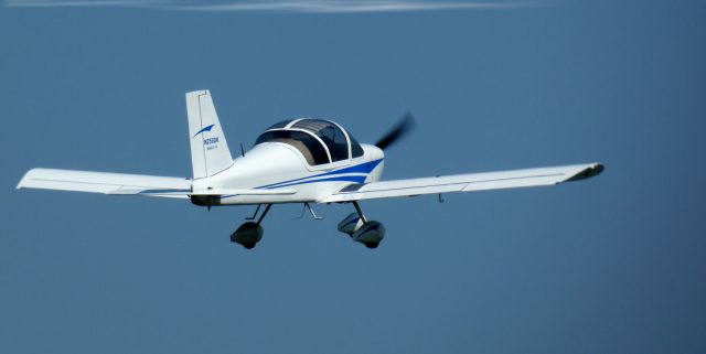 RANS S-19 Venterra (N258DK) - Shortly after departure is this 2011 Allyn Kaste Rans S-19 Ventura Experimental in the Summer of 2023.