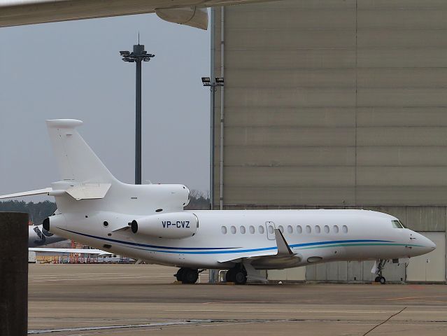Dassault Falcon 7X (VP-CVZ) - I took this picture on Dec 22, 2019.