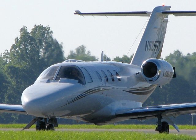 Cessna Citation CJ1 (N525GV) - At Downtown Shreveport.