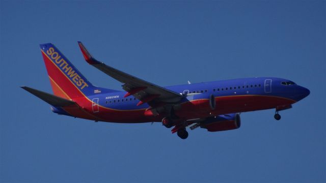 Boeing 737-700 (N960WN) - N960WN Southwest Airlines Boeing 737-700br /Age 3.7 Yearsbr /2015-03-18 WN804 Denver (DEN)-->San Jose (SJC)  Landed 10:10