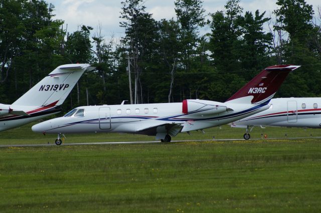 Cessna Citation X (N3RC) - Stopped in at KMPO. Pocono 400 was running.