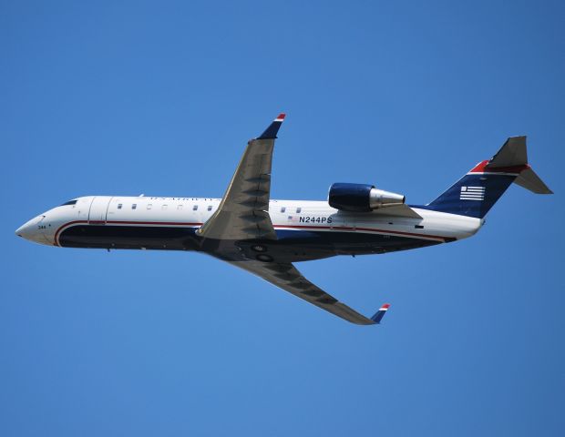 Canadair Regional Jet CRJ-200 (N244PS) - Departing 36C - 9/2/10