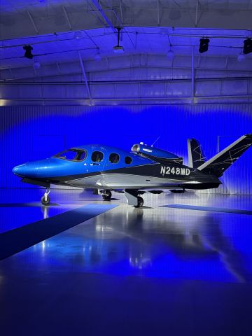 Cirrus Vision SF50 (N248MD) - DELIVERY DATE