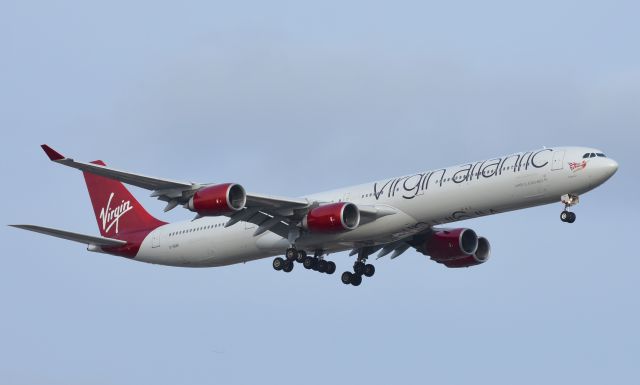 Airbus A340-600 (G-VGAS) - Virgin Atlantic A346 - Varga Girl