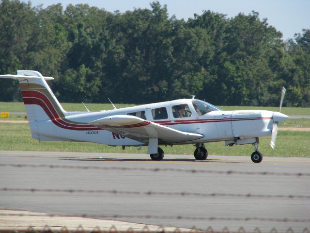 Piper Saratoga (N633CB) - Taxiing at Downtown Shreveport.