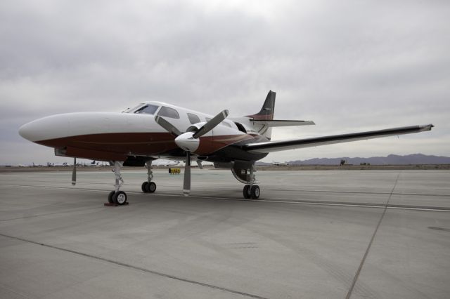 Swearingen Merlin 3 (N550BE) - Western Aviators Merlin III with its new paint job.