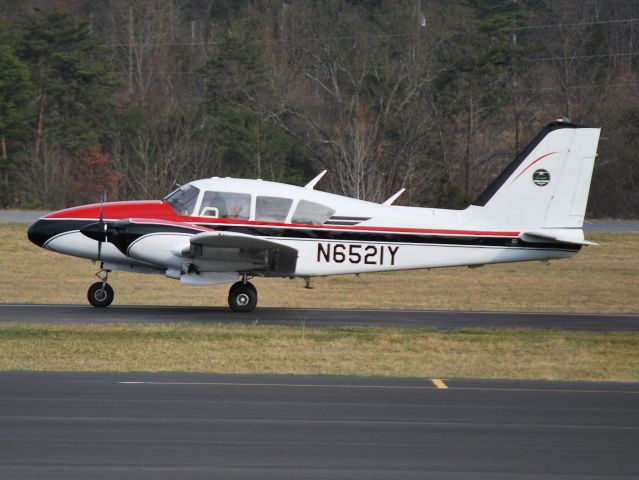 Piper Aztec (N6521Y) - LANDCARE AVIATION INC at KJQF - 2/14/13