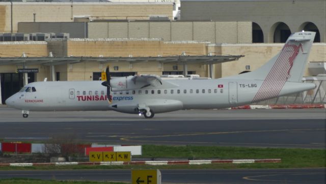 Aerospatiale ATR-72-600 (TS-LBG) - On APRON 9