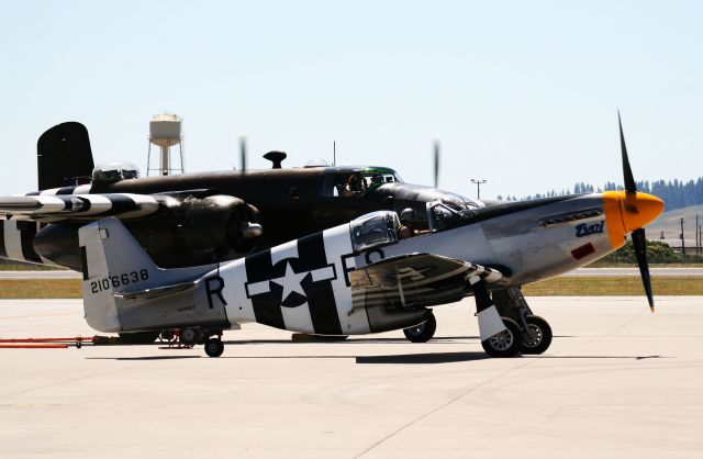 North American P-51 Mustang —
