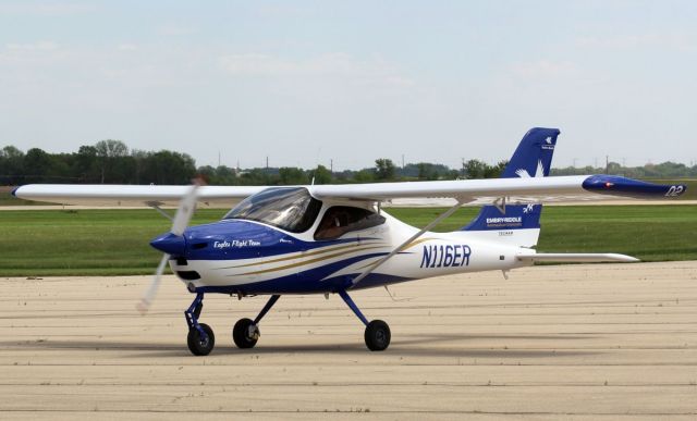 TECNAM SeaSky (N116ER) - Whiteside Co. Airport KSQI 12 May 2024br /One of four Embry aircraft that visited doing some flight practicing for their flight team.br /Gary C. Orlando Photo.