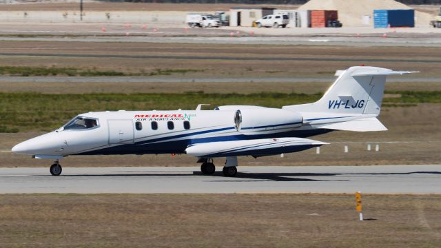 Learjet 35 (VH-LJG) - Learjet 35A cn 35-121. Medical Air Ambulance VH-LJG YPJT 5th April 2019.