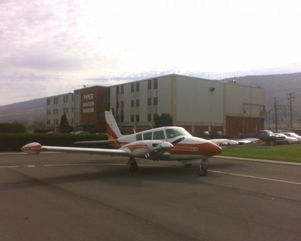 Piper PA-30 Twin Comanche (N169JB) - Parked at Piper Museum LHV
