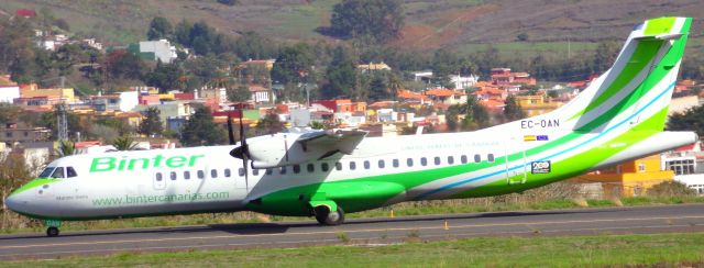 Aerospatiale ATR-72-600 (EC-OAN) - Binter "Manolo Vieira" 200 Años "Policía Nacional Sticker"