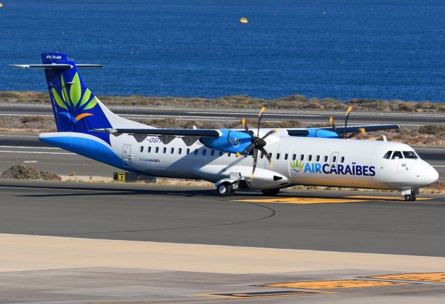 Aerospatiale ATR-72-600 (F-OSIT) - On delivery flight a new ATR-72 600 for Air Caraïbes.