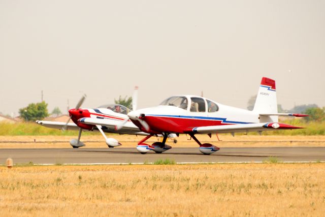 Vans RV-10 (N545RV) - Flight-Of-Two Departing Runway 30, Merced