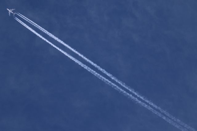 Boeing 747-400 (HS-TGX) - January 3rd 2018: Overflying Hakodate Airport.br /Departed from CTS, destination is BKK.