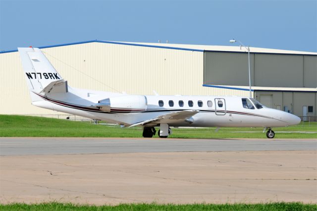 Cessna Citation V (N779RK) - Just arrived from GRR