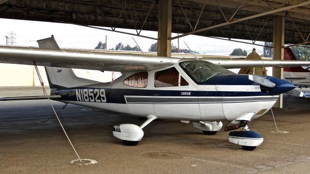 Cessna Cardinal (N18529) - Locally-based Cessna Cardinal parked at its tie down at Reid Hillview Airport, San Jose, CA.