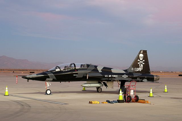 米軍 練習機 AT-38 Talon タロン 水平尾翼 タグ キーホルダー - その他