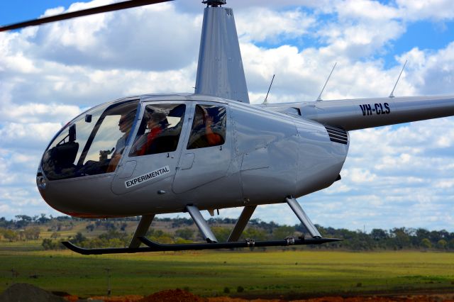 Robinson R-44 (VH-CLS) - Wellcamp Airport open day 28/9/2014