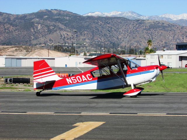 CHAMPION Sky-Trac (N50AC) - Taxiing to parking