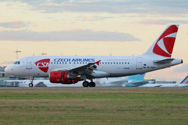 Airbus A319 (OK-NEM)