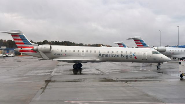 Canadair Regional Jet CRJ-700 (N537AE) - American Eagle Bombardier CRJ-702ER N537AE in Charlotte 