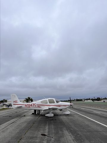 Cirrus SR-22 (N1547C) - Sitting at a tie down