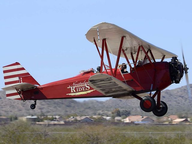 NEW STANDARD D-25 (N930V) - New Standard D-25 N930V at the Cactus Fly-in on March 3, 2012.