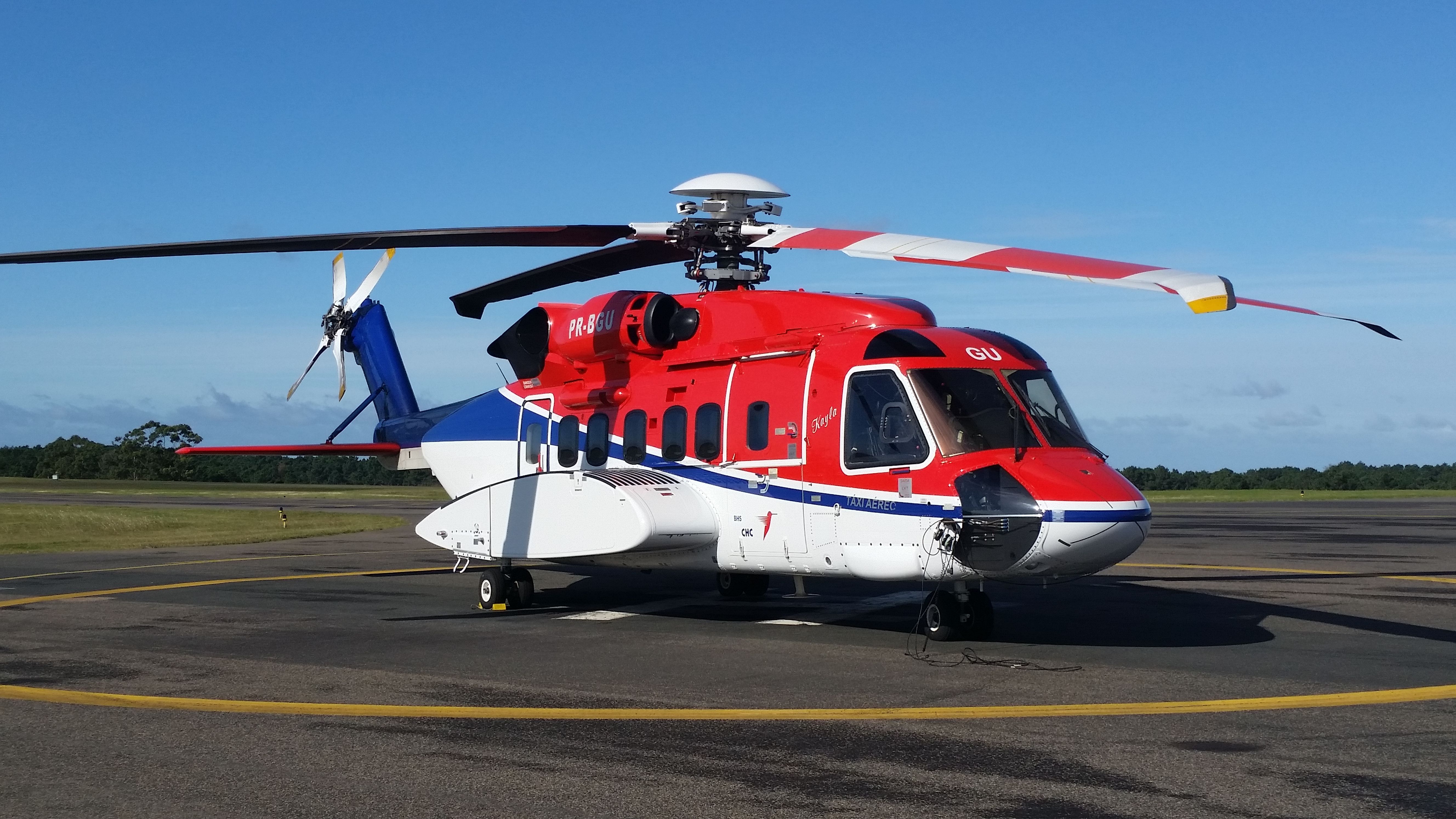 Sikorsky Helibus (PR-BGU) - Aeropuerto Laguna del Sauce. MALDONADO. URUGUAY 