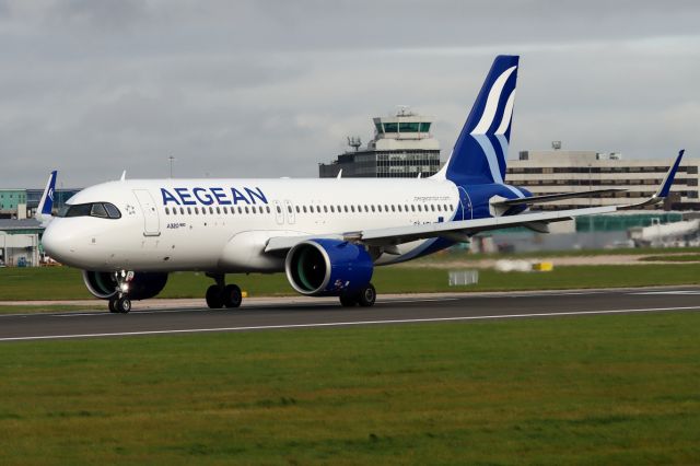 Airbus A320neo (SX-NEI) - AEE639 on the way to Athens