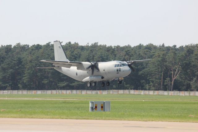 Alenia Spartan (C-27A) — - C-27 Spartan landing after demo flight at SIAF 2021