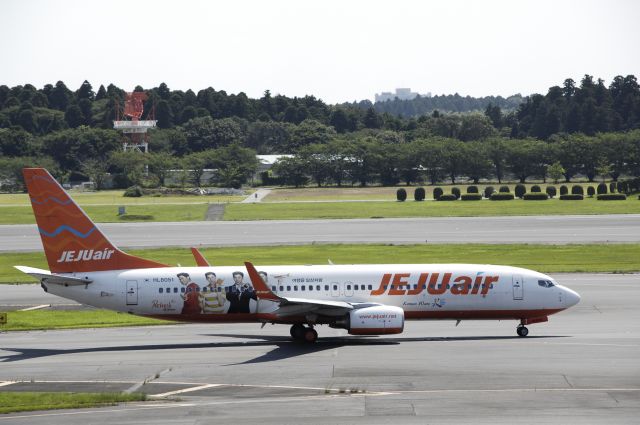 Boeing 737-800 (HL8051) - Taxing at Narita on 2017/07/10