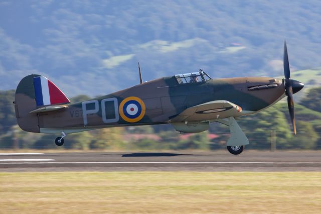 VH-JFW — - Hawker Hurricane