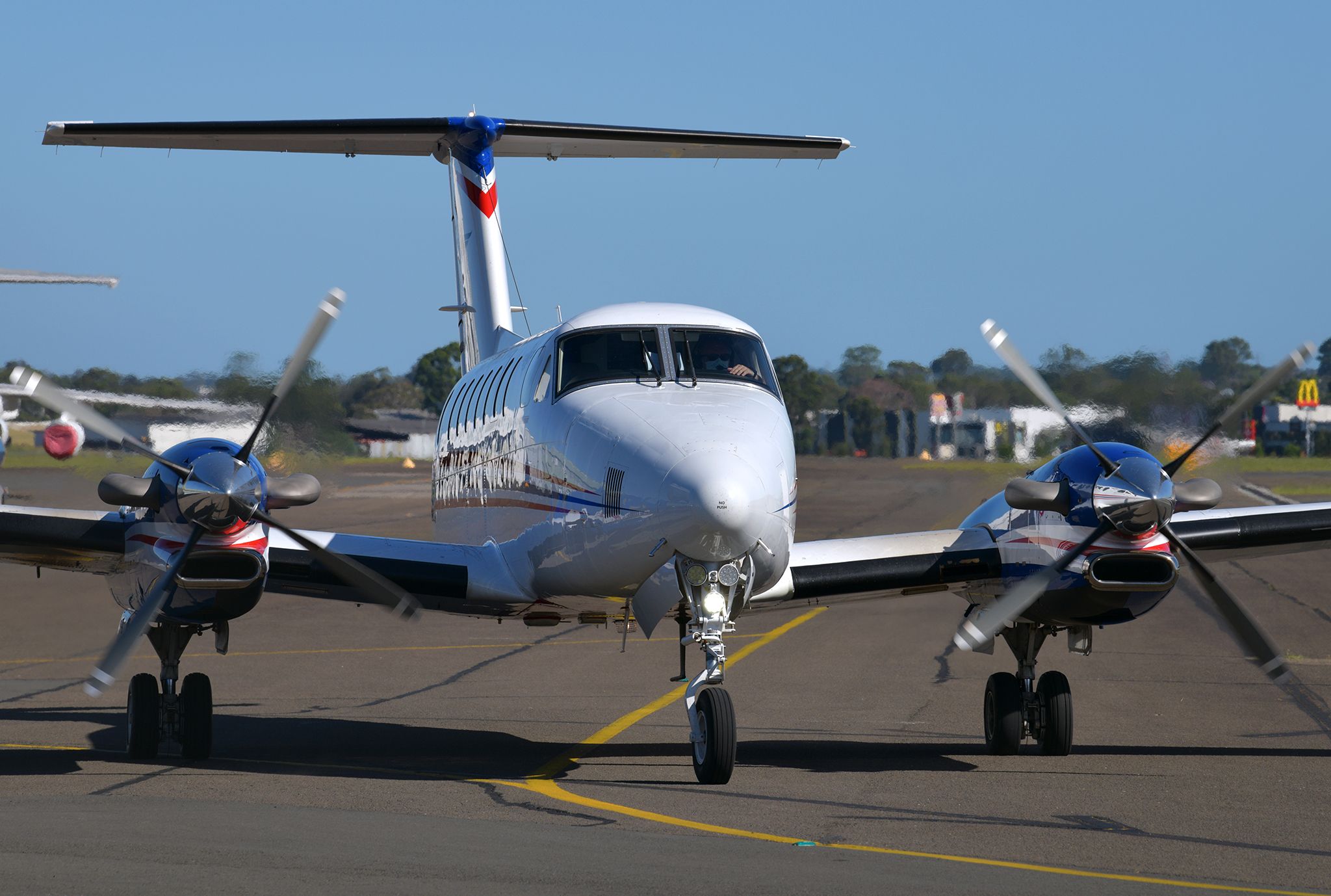 Beechcraft Super King Air 350 (VH-MQK) - January 13, 2021