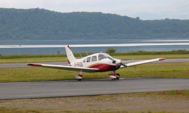 Piper Cherokee (G-FKOS) - Private - Piper PA-28-181 Cherokee Archer II G-FKOS in Oban, Scotland Airport