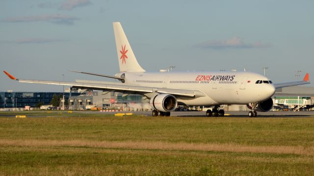 Airbus A330-200 (JU-1332) - A330-202 Eznis Airways, UBN-PRG, Aug 10, 2024