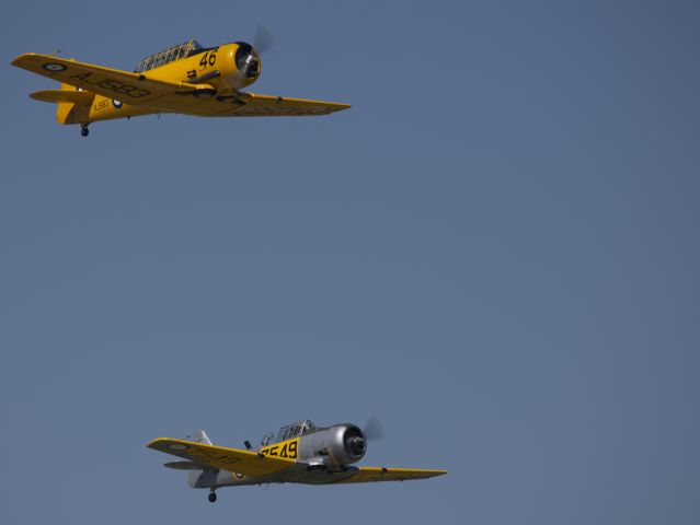 North American T-6 Texan (C-FHWX) - OSH18. 25 JUL 2018,.