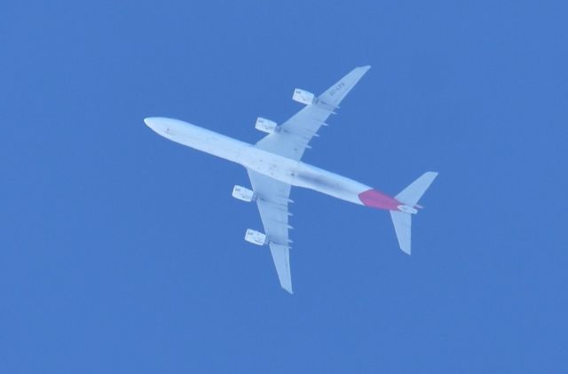 Airbus A340-600 (EC-LFS) - FLY OVER MIAMI,MADRID TO MEXICO CITY,35,000 FEET